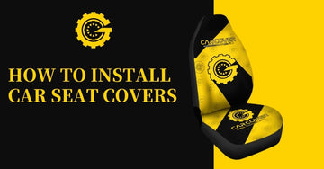 How to installing print on demand car seat covers!