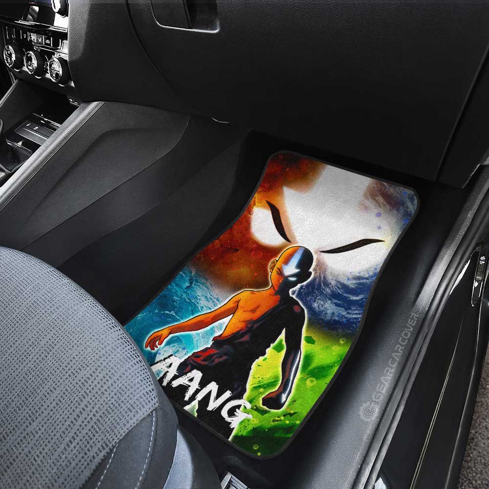 Aang Car Floor Mats Custom Avatar The Last - Gearcarcover - 3