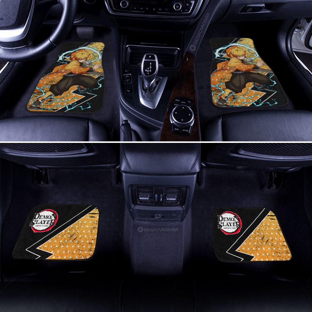 Agatsuma Zenitsu Car Floor Mats Custom Car Accessories - Gearcarcover - 3
