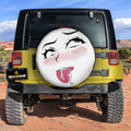Ahegao Face Spare Tire Covers Custom Ahegao Style Car Accessories - Gearcarcover - 3