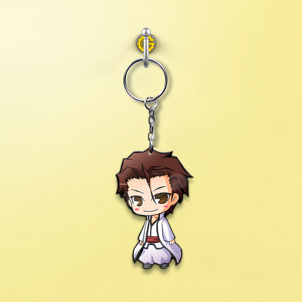 Aizen Sosuke Keychain Custom Bleach Car Accessories - Gearcarcover - 2