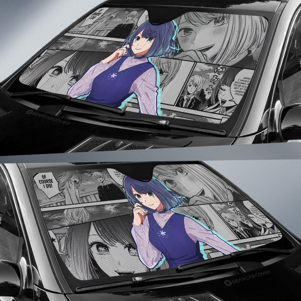 Akane Kurokawa Car Sunshade Custom Anime Car Accessories - Gearcarcover - 2