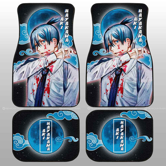 Aki Hayakawa Car Floor Mats Custom - Gearcarcover - 2