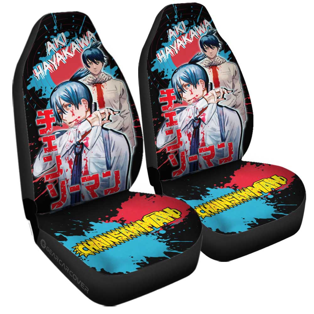 Aki Hayakawa Car Seat Covers Custom Car Accessories - Gearcarcover - 3