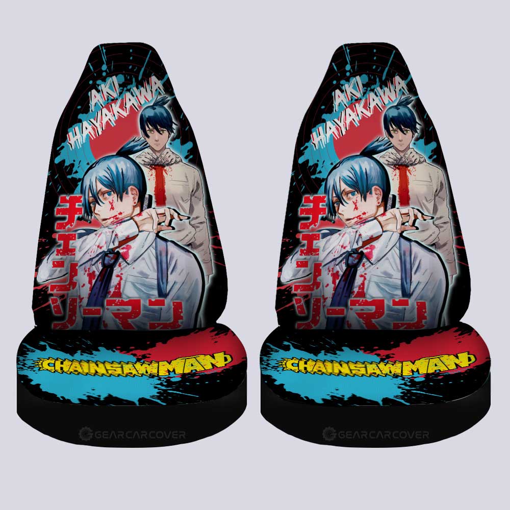 Aki Hayakawa Car Seat Covers Custom Car Accessories - Gearcarcover - 4
