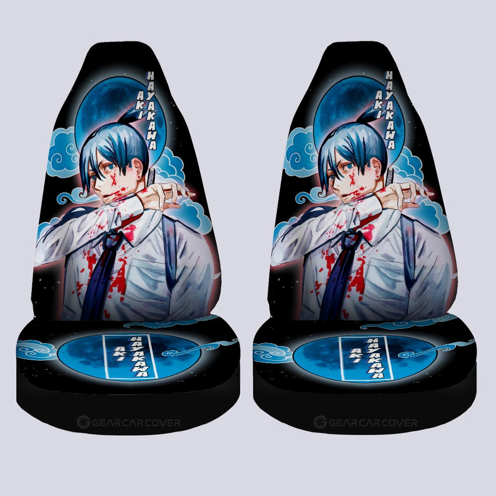 Aki Hayakawa Car Seat Covers Custom - Gearcarcover - 4