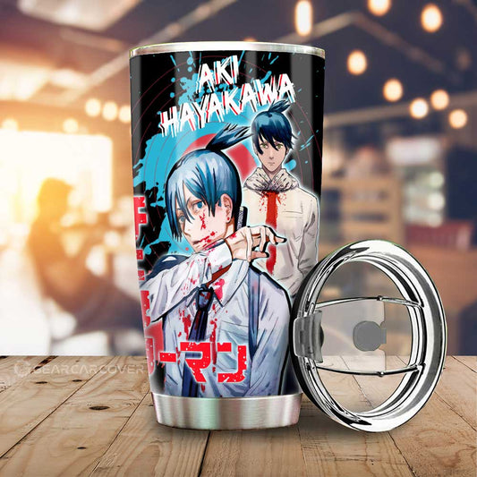 Aki Hayakawa Tumbler Cup Custom Car Accessories - Gearcarcover - 1