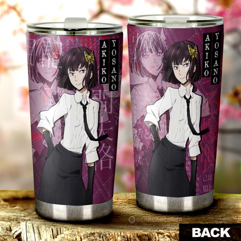 Akiko Yosano Tumbler Cup Custom Car Interior Accessories - Gearcarcover - 3
