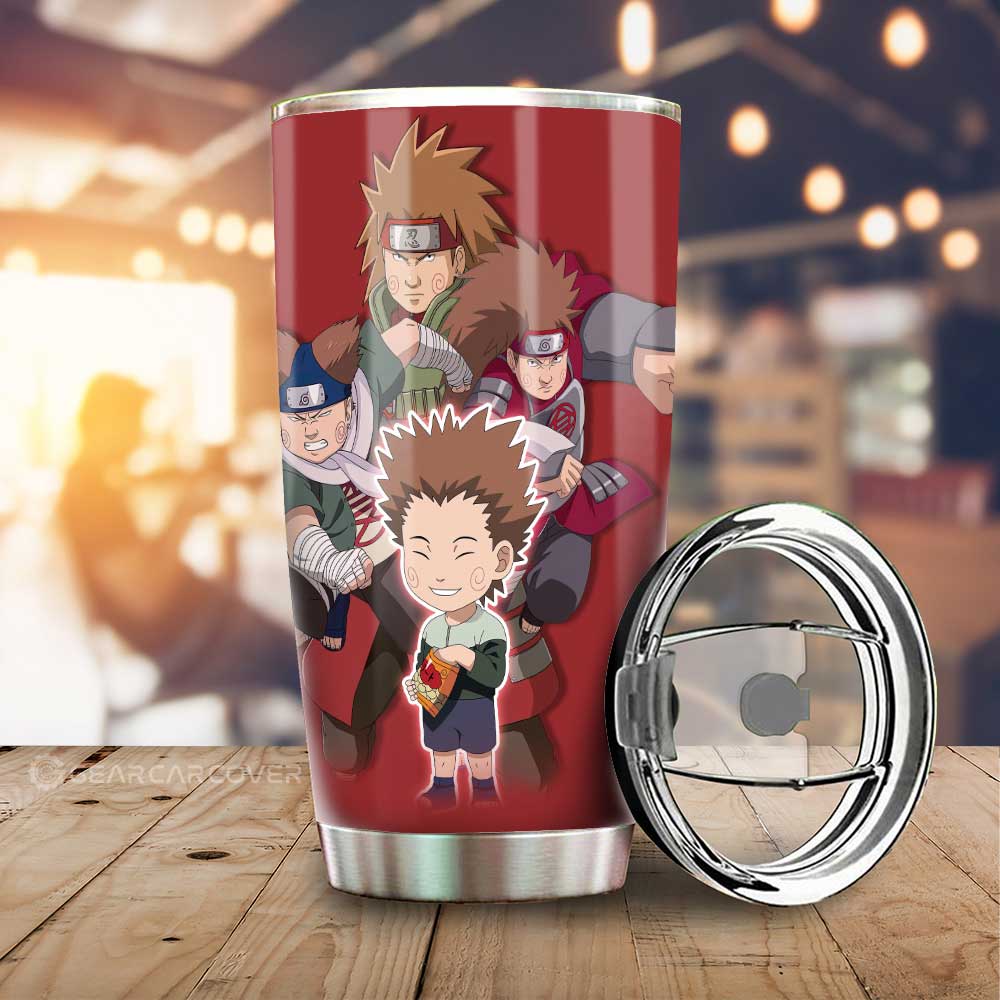 Akimichi Chouji Tumbler Cup Custom Anime Car Accessories For Fans - Gearcarcover - 1