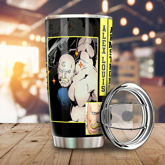 Alex Louis Armstrong Tumbler Cup Custom - Gearcarcover - 1