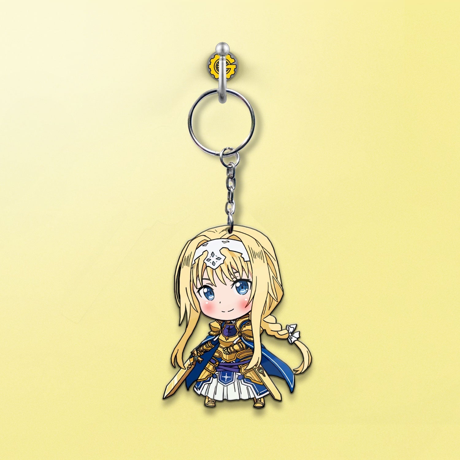 Alice Zuberg Keychain Custom Car Accessories - Gearcarcover - 2