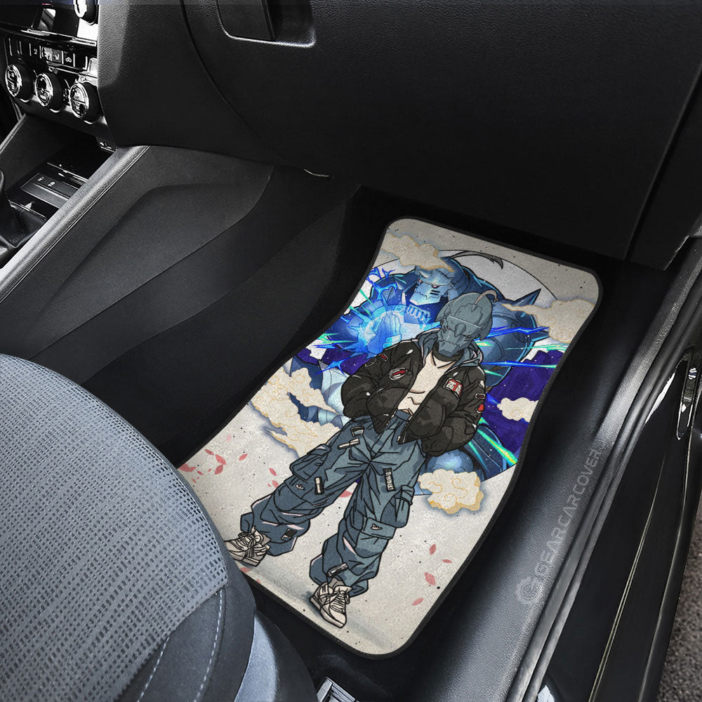 Alphonse Elric Car Floor Mats Anime Collection - Gearcarcover - 3