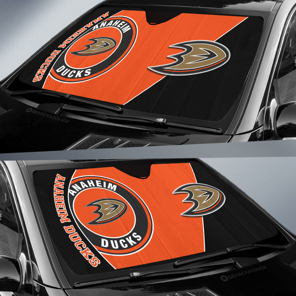 Anaheim Ducks Car Sunshade Custom Car Accessories For Fans - Gearcarcover - 2