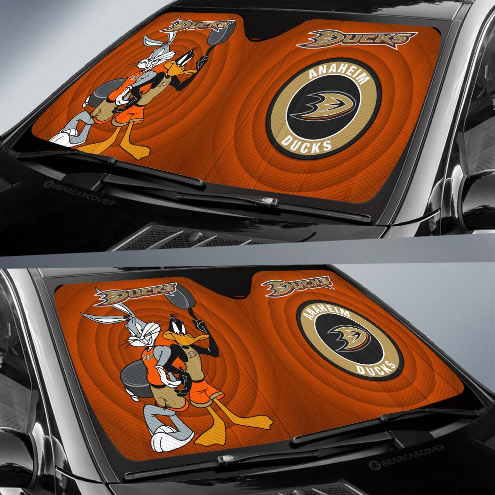Anaheim Ducks Car Sunshade Custom Car Accessories - Gearcarcover - 2