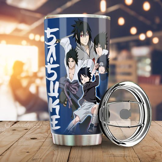 And Sasuke Tumbler Cup Custom Anime Car Accessories - Gearcarcover - 2
