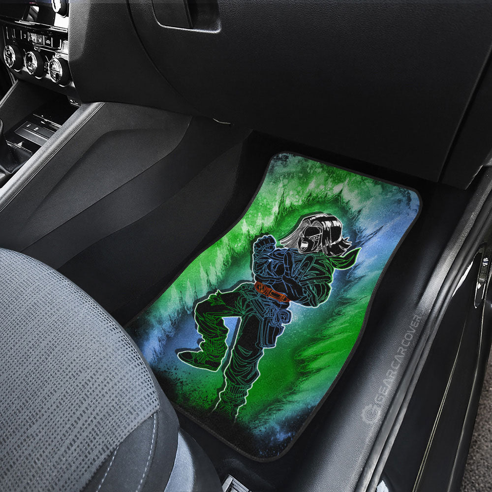 Android 17 Car Floor Mats Custom Anime Car Accessories - Gearcarcover - 3