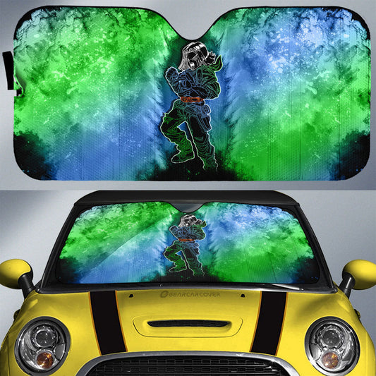 Android 17 Car Sunshade Custom Anime Car Accessories - Gearcarcover - 1