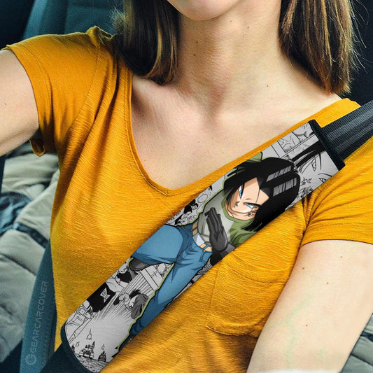 Android 17 Seat Belt Covers Collection - Gearcarcover - 2