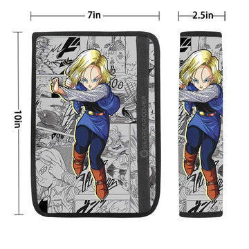 Android 18 Seat Belt Covers Collection - Gearcarcover - 1