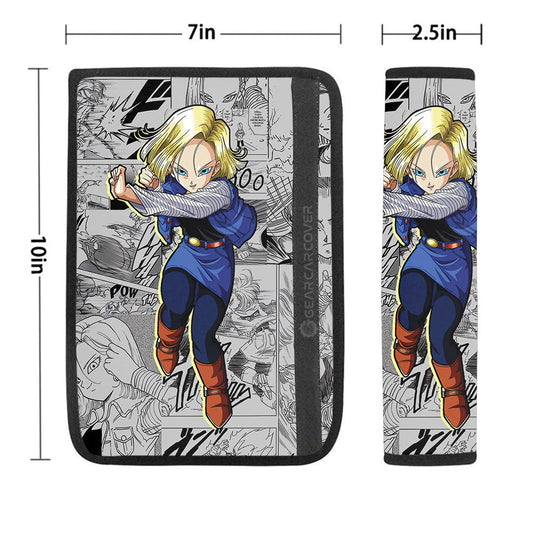 Android 18 Seat Belt Covers Collection - Gearcarcover - 1