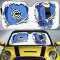 Android 18 Uniform Car Sunshade Custom - Gearcarcover - 1
