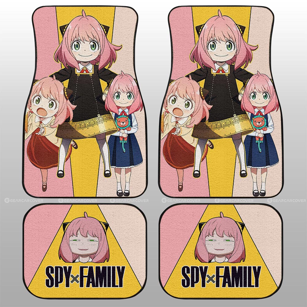 Anya Forger Car Floor Mats Custom Car Accessories - Gearcarcover - 2