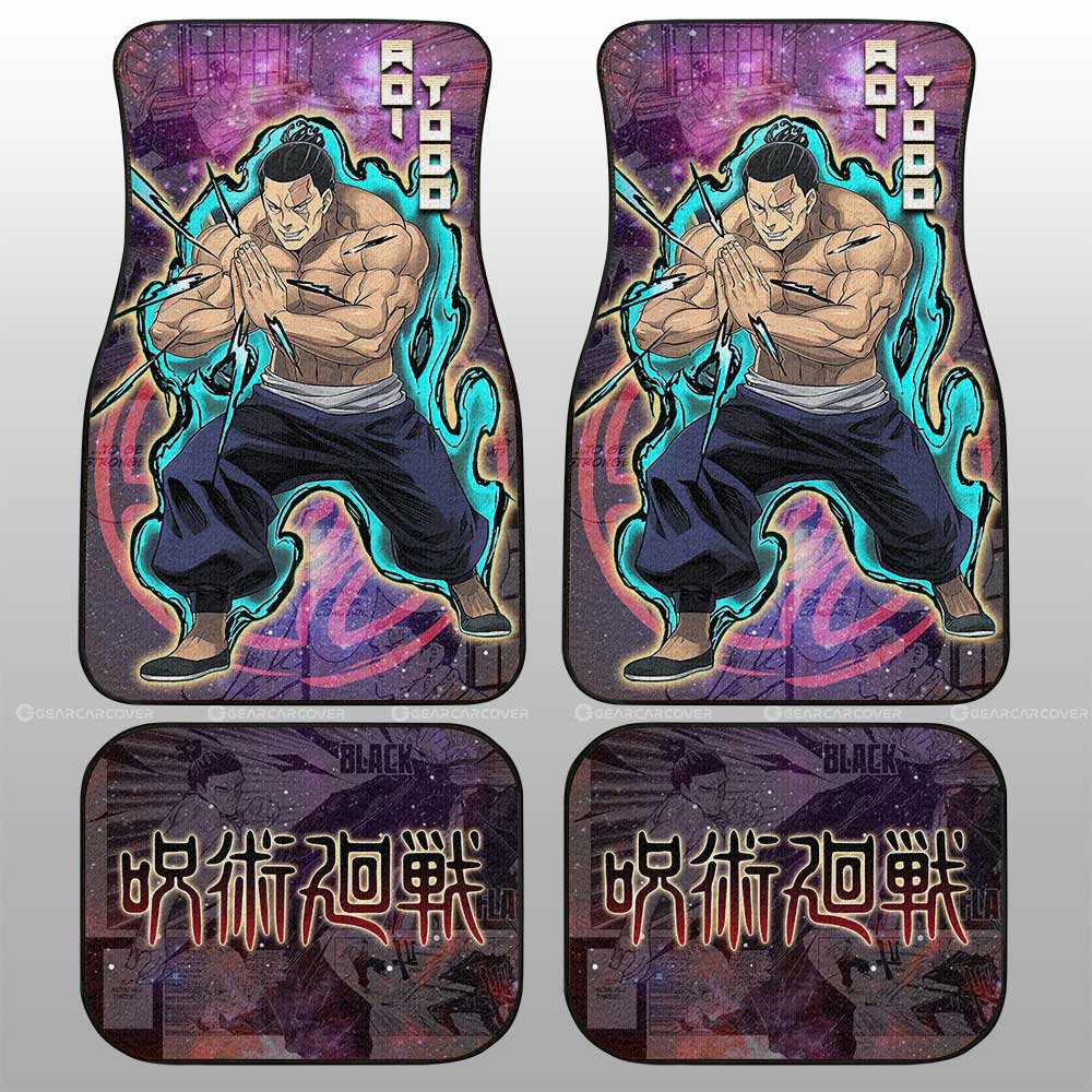 Aoi Todo Car Floor Mats Custom Galaxy Manga Style - Gearcarcover - 4