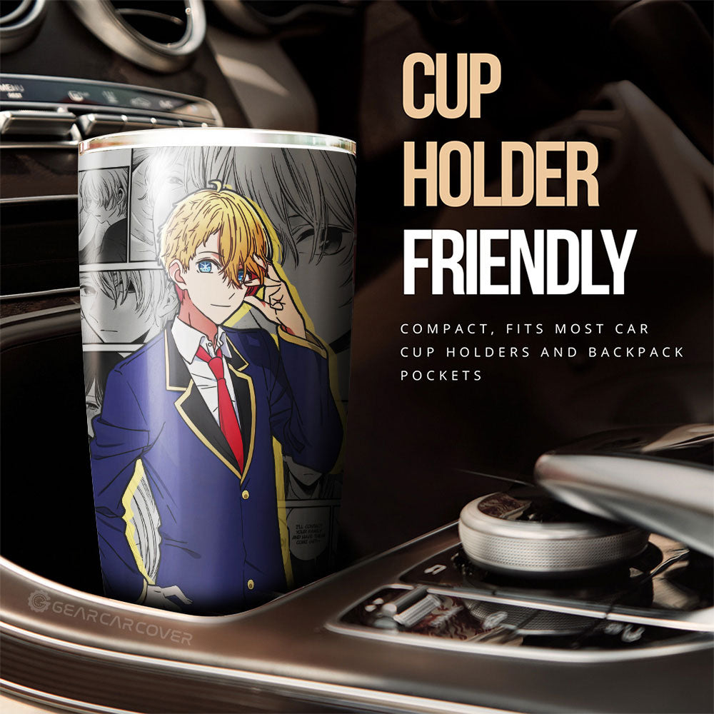 Aquamarine Hoshino Tumbler Cup Custom Anime Car Accessories - Gearcarcover - 3