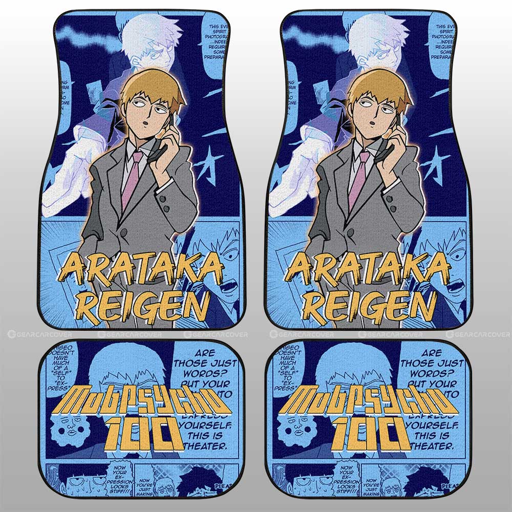 Arataka Reigen Car Floor Mats Custom - Gearcarcover - 2