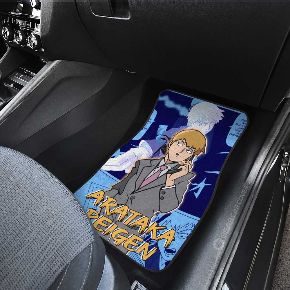 Arataka Reigen Car Floor Mats Custom - Gearcarcover - 4