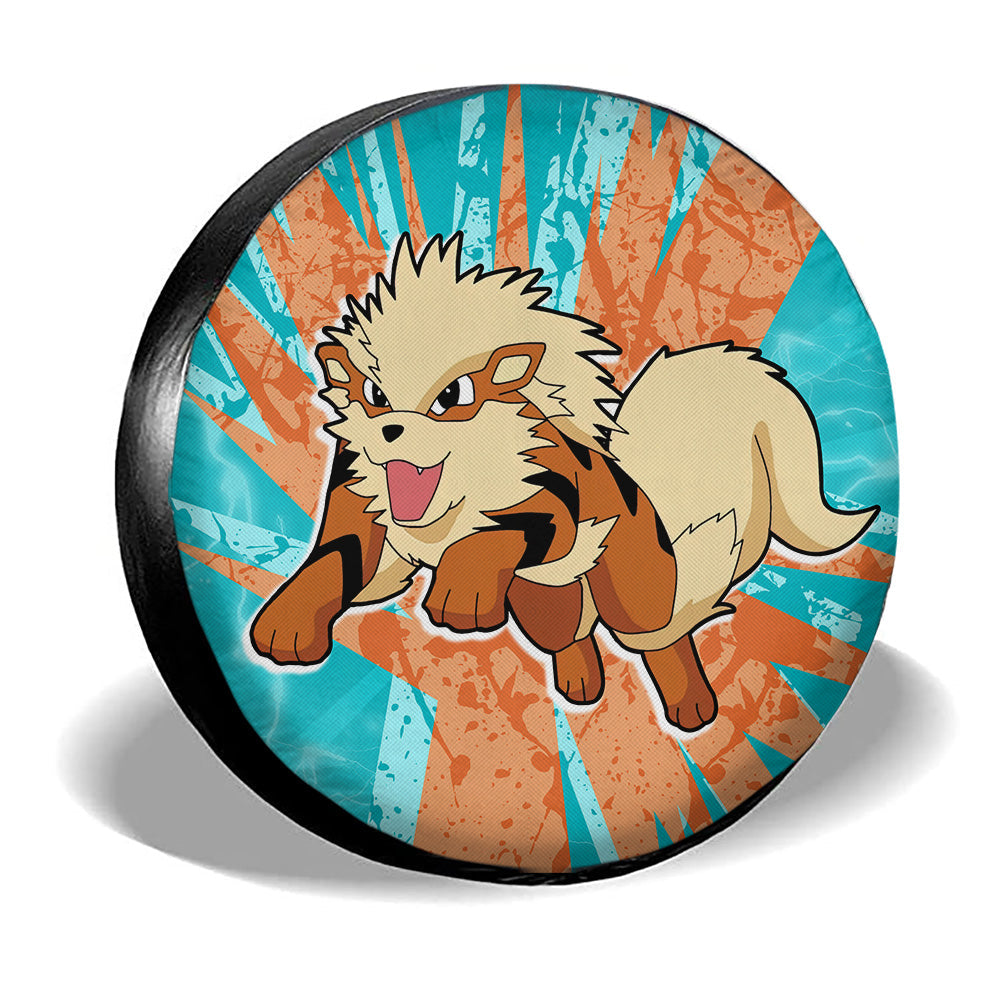 Arcanine Spare Tire Cover Custom Anime For Fans - Gearcarcover - 3
