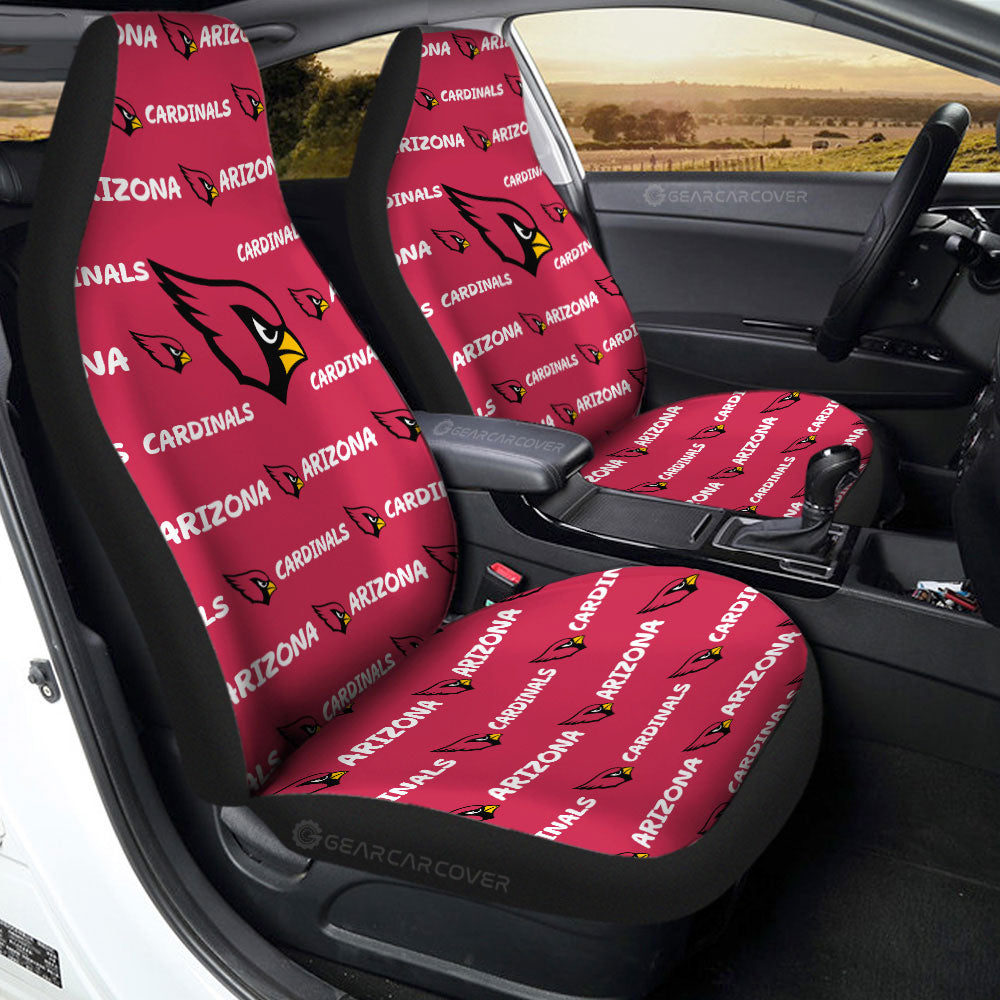 Arizona Cardinals Car Seat Covers Sporty Team Collection - Gearcarcover - 2