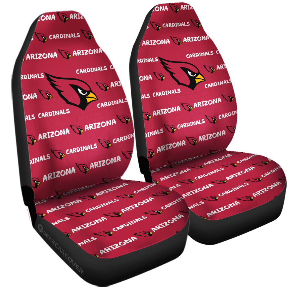 Arizona Cardinals Car Seat Covers Sporty Team Collection - Gearcarcover - 3