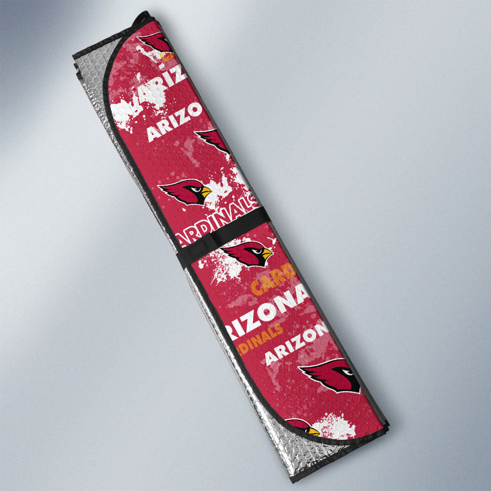 Arizona Cardinals Car Sunshade Custom Car Accessories - Gearcarcover - 3
