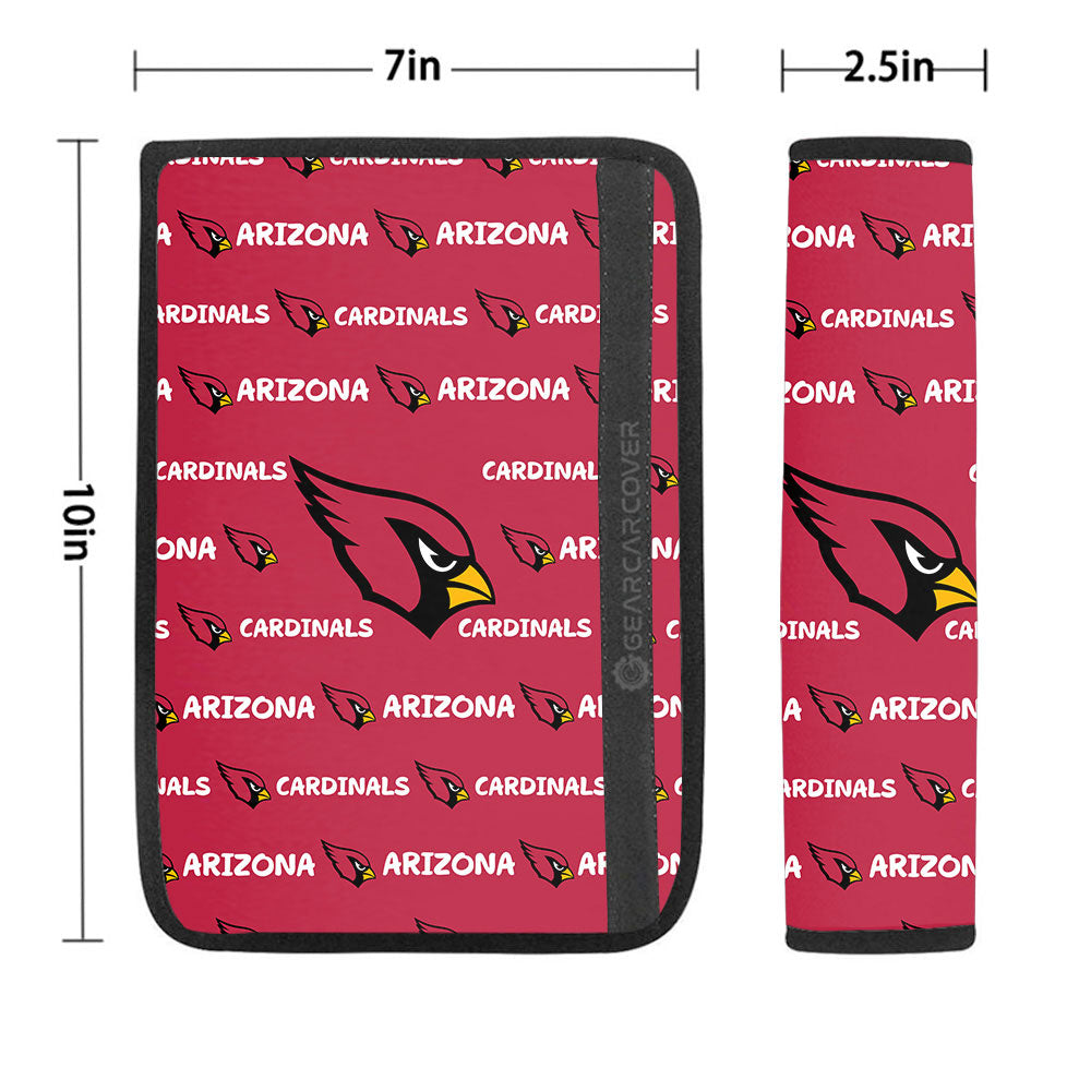 Arizona Cardinals Seat Belt Covers Sporty Team Collection - Gearcarcover - 1