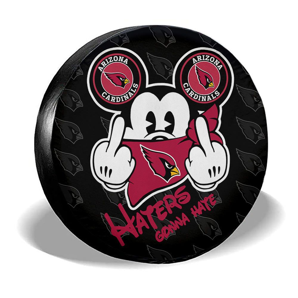 Arizona Cardinals Spare Tire Covers Custom Car Accessories - Gearcarcover - 3