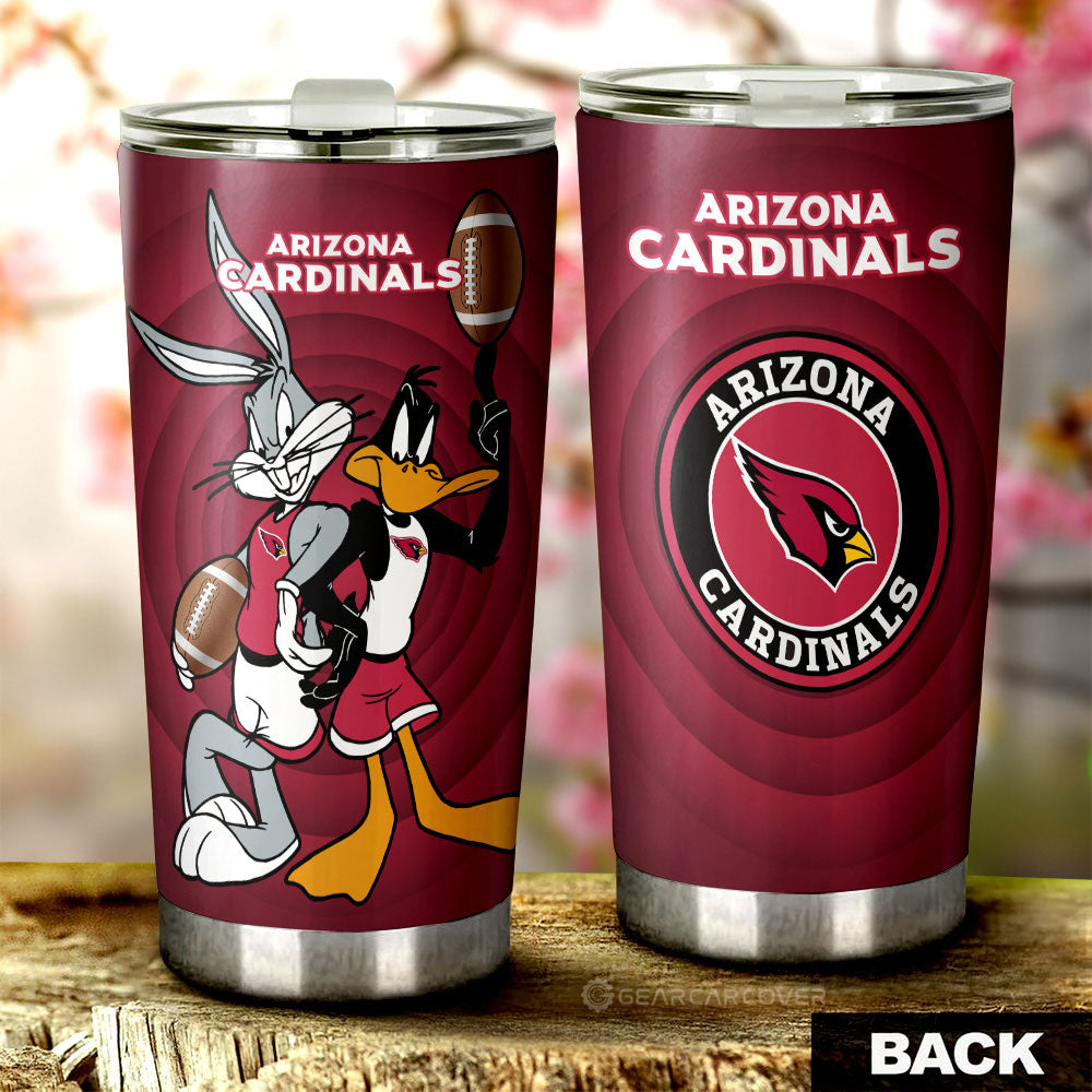 Arizona Cardinals Tumbler Cup Custom Car Accessories - Gearcarcover - 1