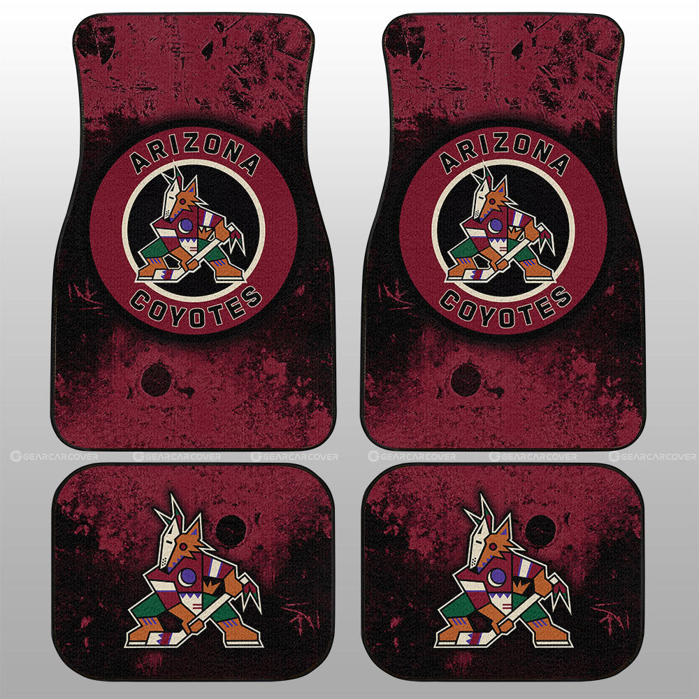 Arizona Coyotes Car Floor Mats Custom Car Accessories - Gearcarcover - 1