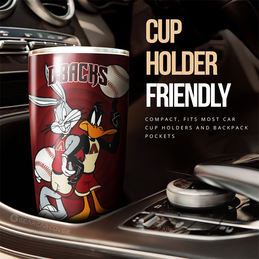 Arizona Diamondbacks Tumbler Cup Custom Car Accessories - Gearcarcover - 3