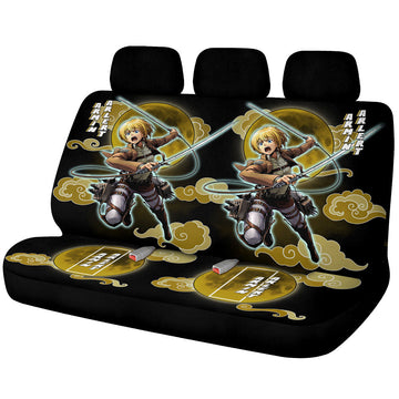 Armin Arlert Car Back Seat Covers Custom Car Accessories - Gearcarcover - 1