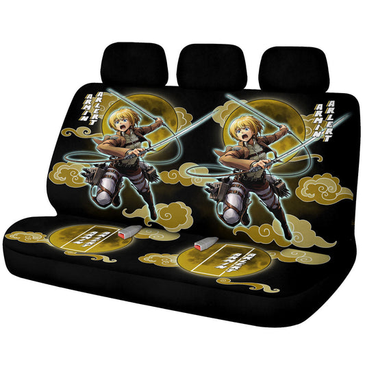 Armin Arlert Car Back Seat Covers Custom Car Accessories - Gearcarcover - 1