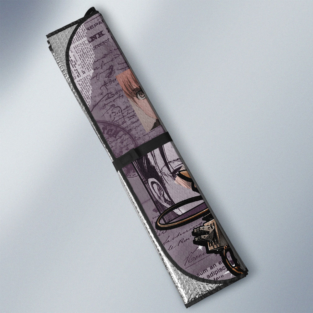 Armin Arlert Car Sunshade Custom Car Interior Accessories - Gearcarcover - 3