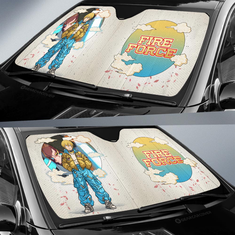 Arthur Boyle Car Sunshade Anime Collection - Gearcarcover - 2