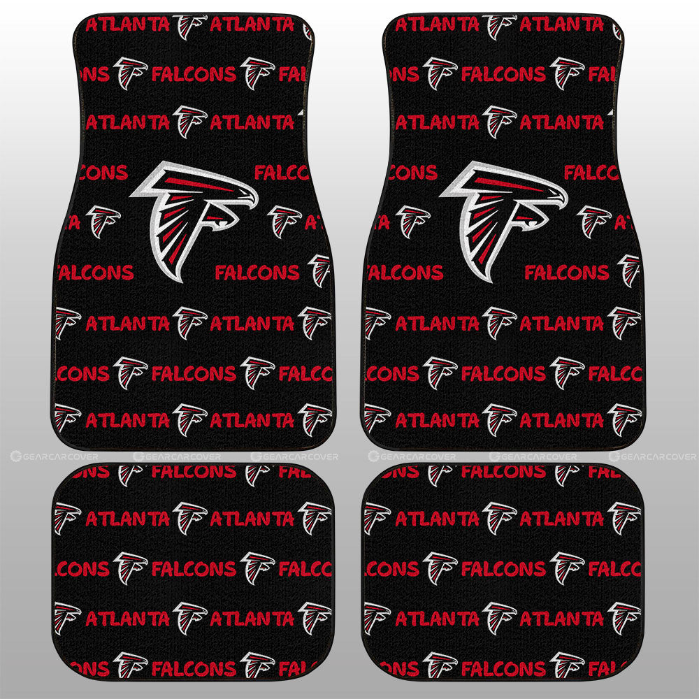 Atlanta Falcons Car Floor Mats Sporty Team Collection - Gearcarcover - 1