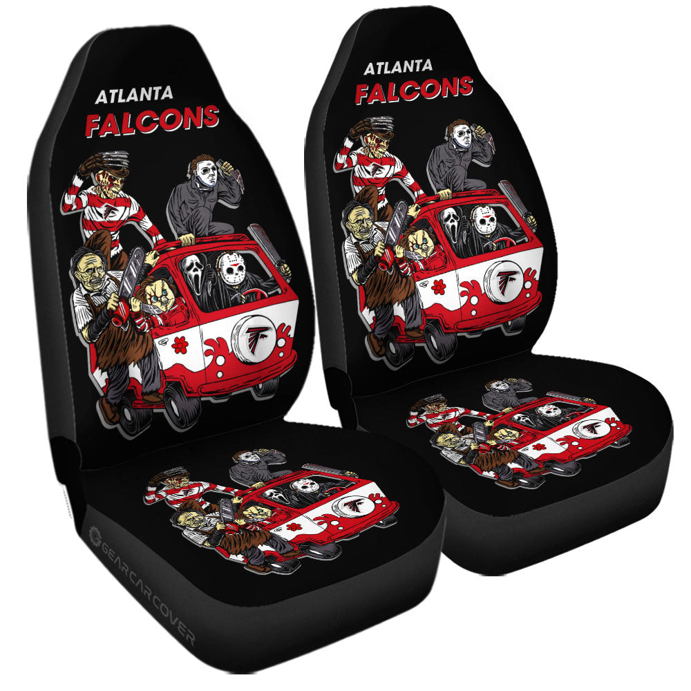 Atlanta Falcons Car Seat Covers Custom Car Accessories - Gearcarcover - 3