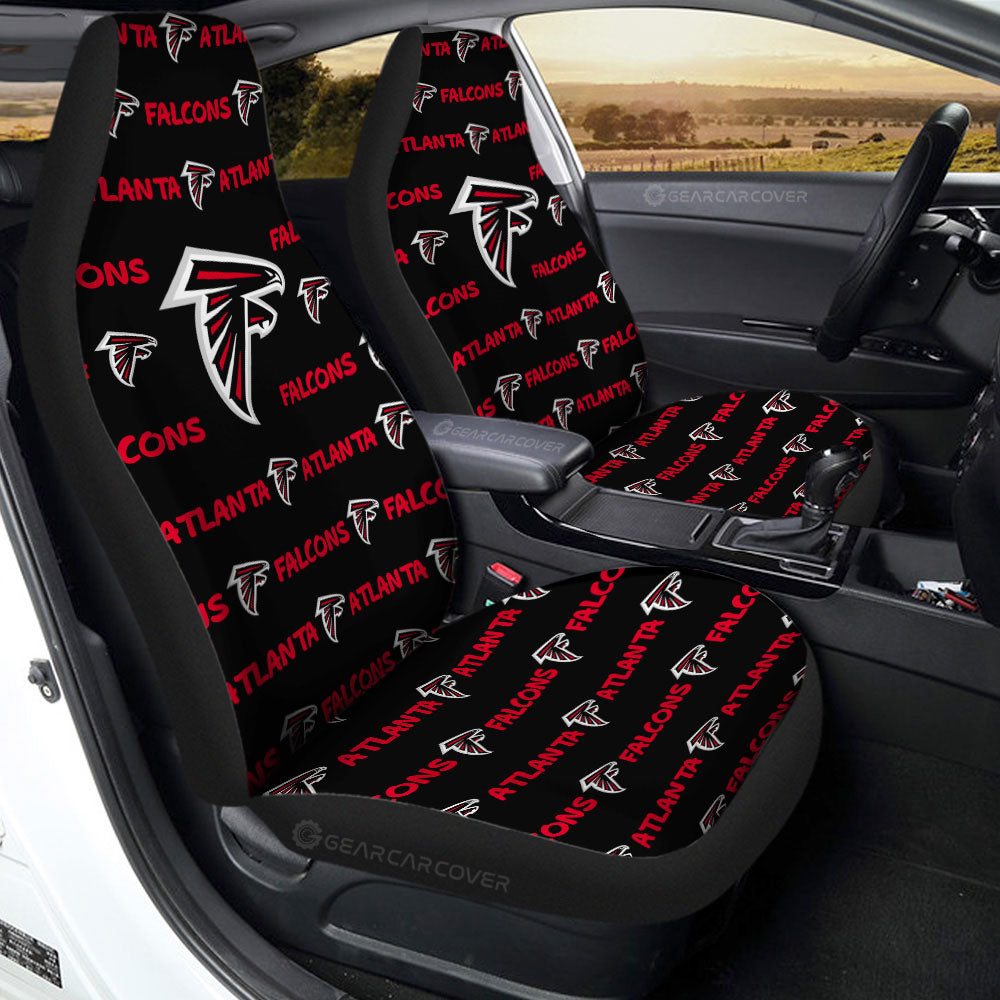 Atlanta Falcons Car Seat Covers Sporty Team Collection - Gearcarcover - 2