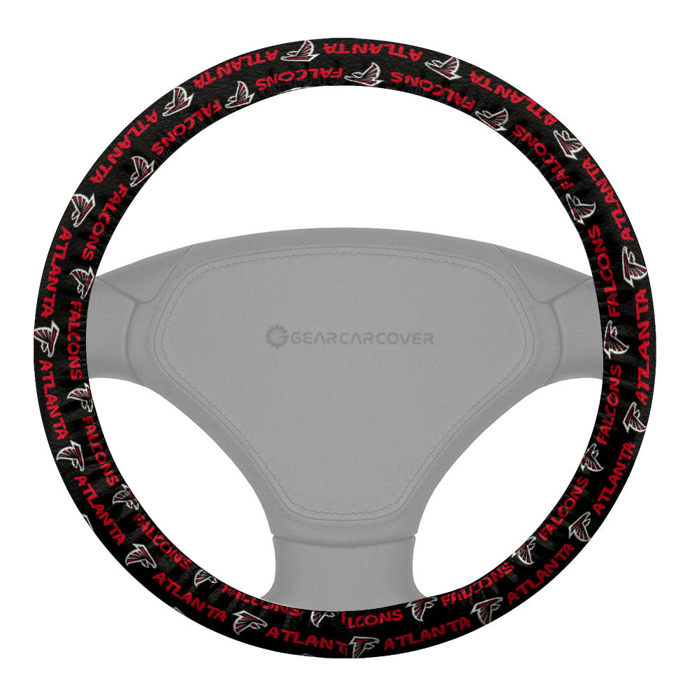 Atlanta Falcons Steering Wheel Cover Sporty Team Collection - Gearcarcover - 2