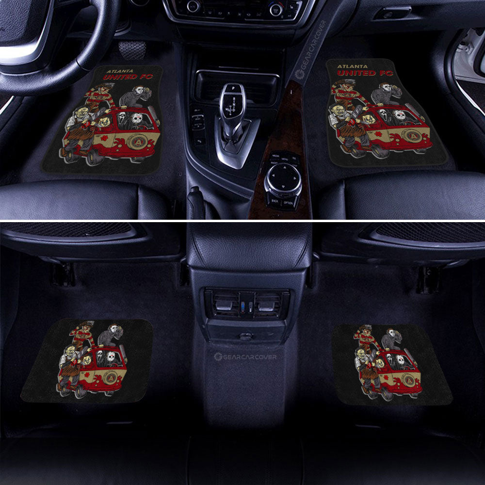 Atlanta United FC Car Floor Mats Custom Car Accessories - Gearcarcover - 2