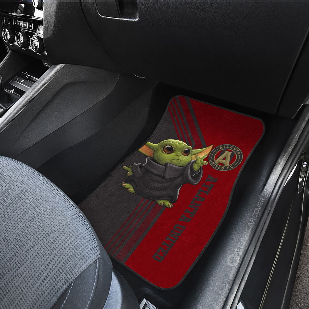 Atlanta United FC Car Floor Mats Custom Car Accessories - Gearcarcover - 3