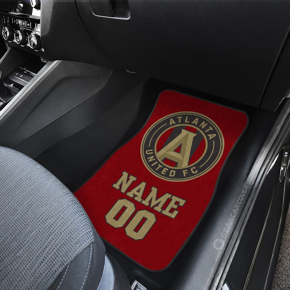 Atlanta United FC Car Floor Mats Sporty Team Collection - Gearcarcover - 3